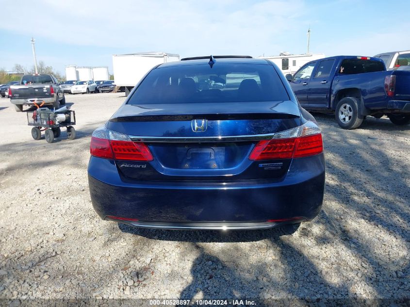 2014 Honda Accord Hybrid Touring VIN: 1HGCR6F75EA005062 Lot: 40528897