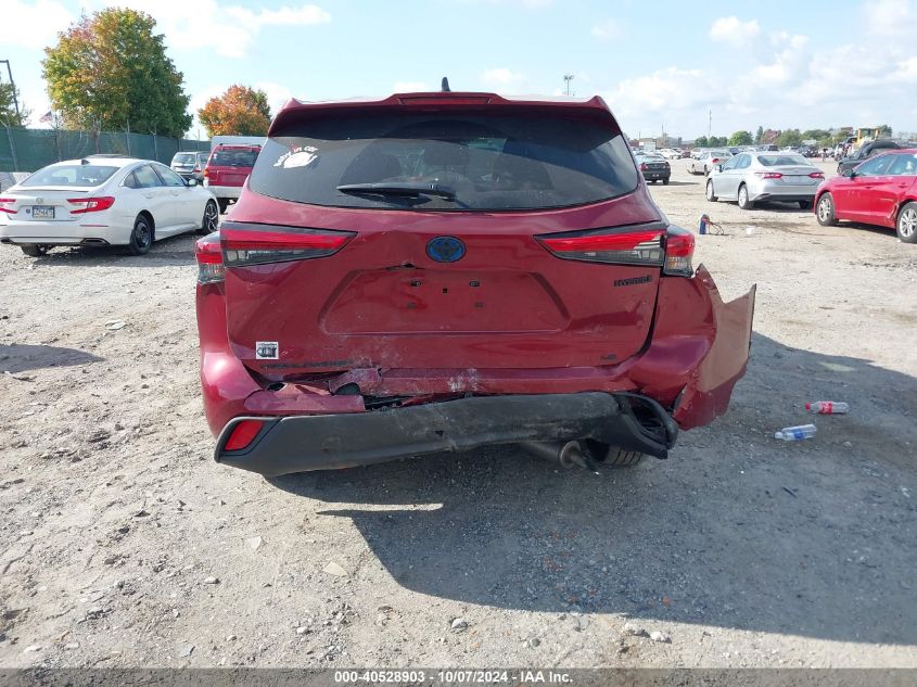 5TDBBRCH5PS111465 2023 Toyota Highlander Hybrid Le