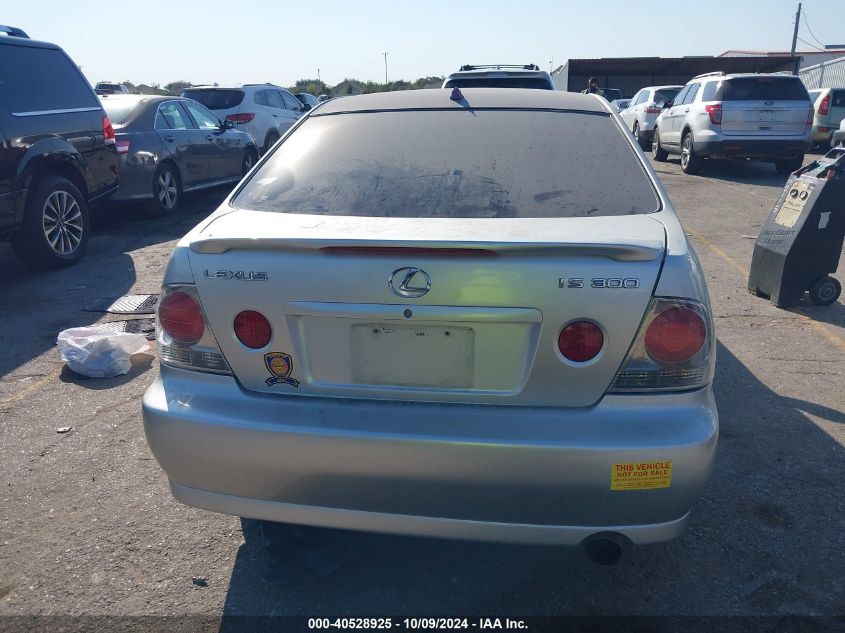 2004 Lexus Is 300 300 VIN: JTHBD192440090507 Lot: 40528925