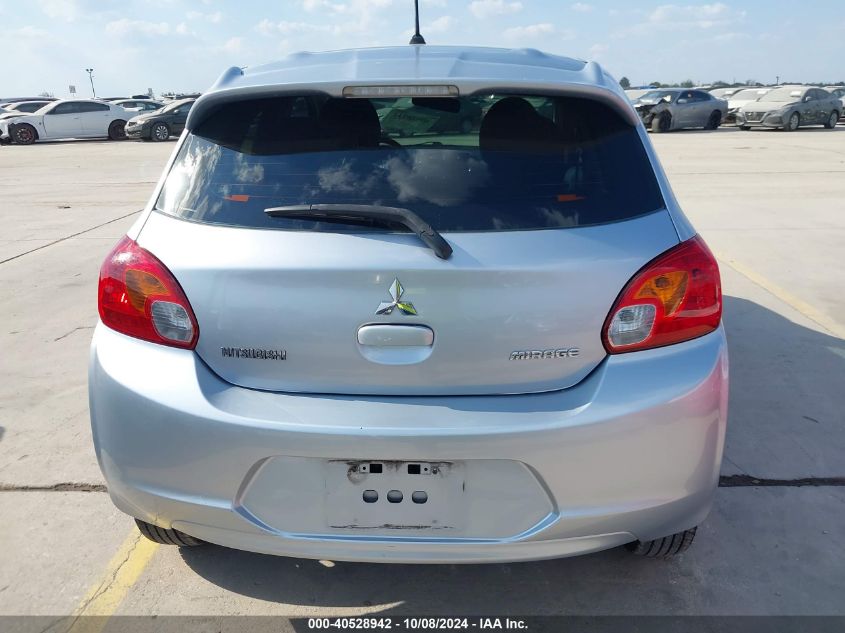 2015 Mitsubishi Mirage De VIN: ML32A3HJ5FH035554 Lot: 40528942