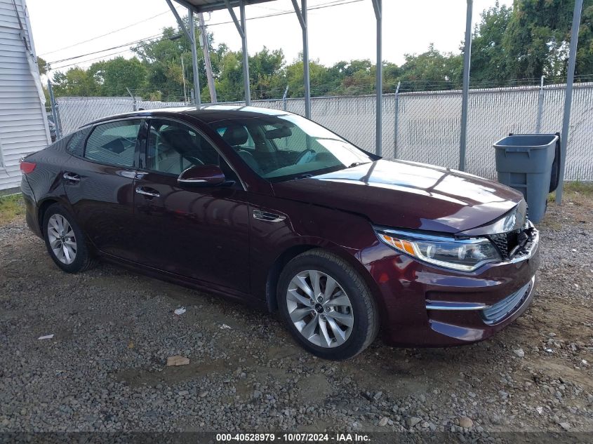 2016 KIA OPTIMA EX - 5XXGU4L33GG089104