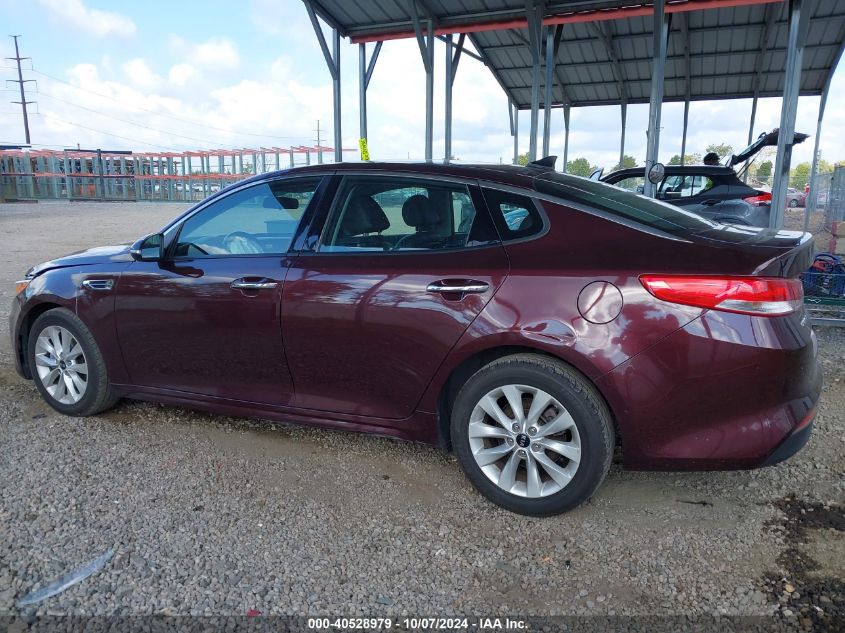 2016 KIA OPTIMA EX - 5XXGU4L33GG089104