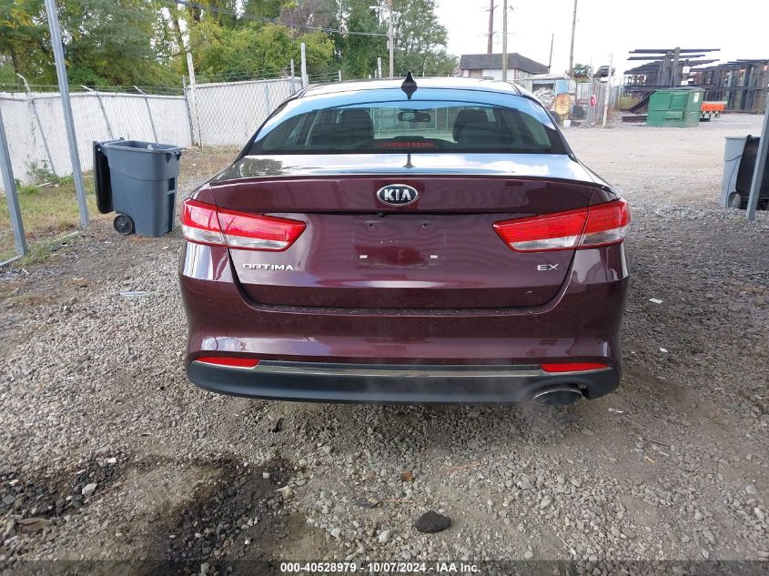 5XXGU4L33GG089104 2016 Kia Optima Ex