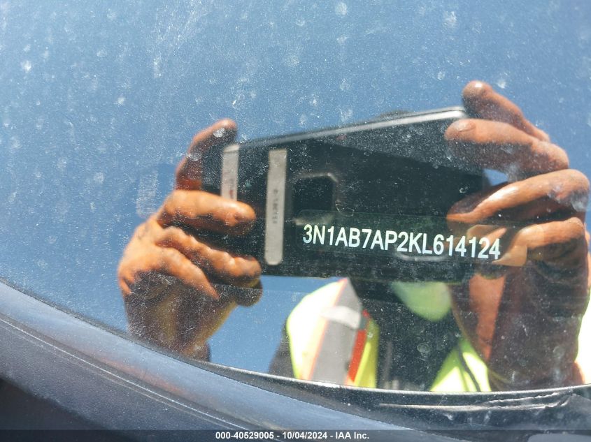 3N1AB7AP2KL614124 2019 Nissan Sentra Sv