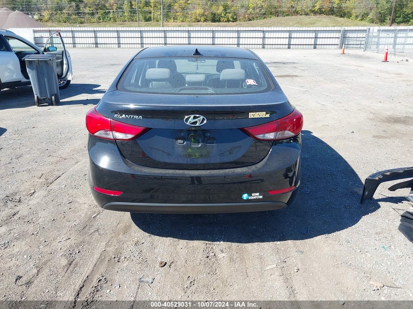 KMHDH4AE7GU541816 2016 Hyundai Elantra Se/Sport/Limited