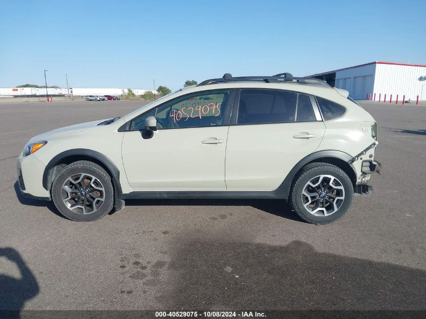 2017 Subaru Crosstrek 2.0I Premium VIN: JF2GPABC8H8231542 Lot: 40529075