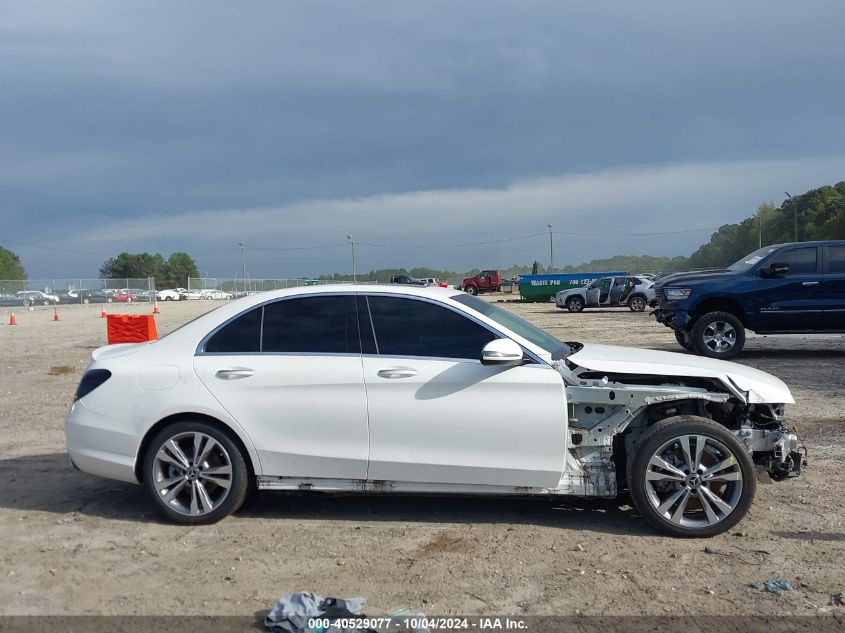 2019 Mercedes-Benz C 300 VIN: 55SWF8DB5KU313695 Lot: 40529077