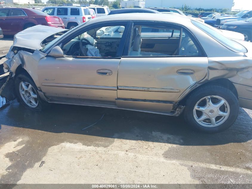 2001 Buick Regal Ls VIN: 2G4WB55K711258299 Lot: 40529081