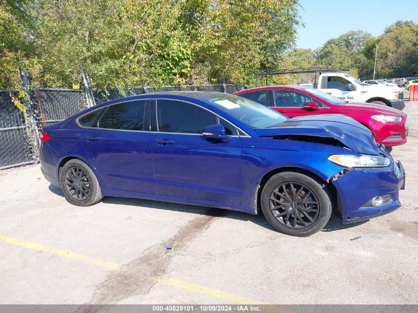 2013 Ford Fusion Se VIN: 3FA6P0HR1DR170470 Lot: 40529101