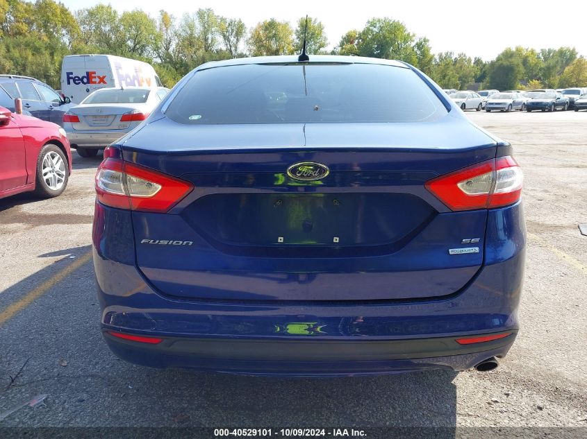 2013 Ford Fusion Se VIN: 3FA6P0HR1DR170470 Lot: 40529101