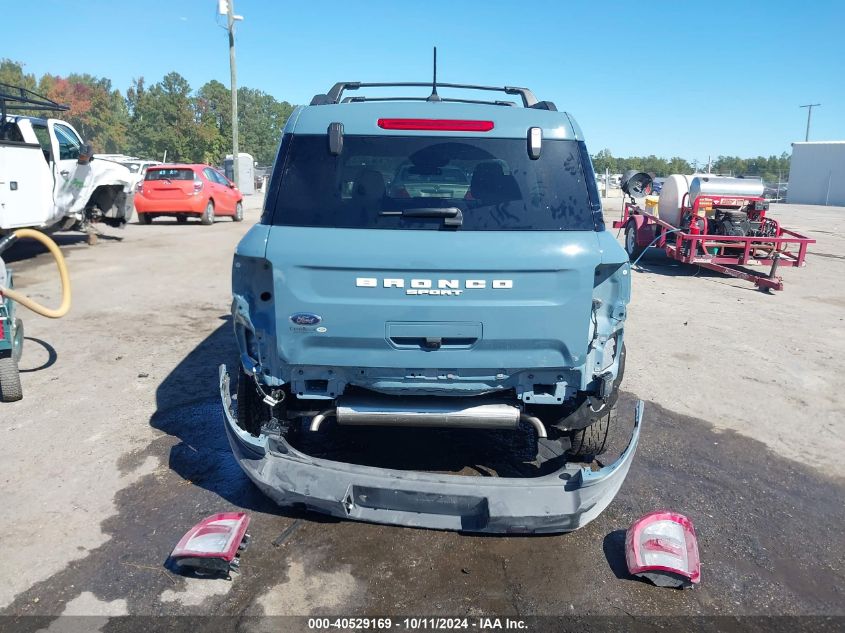 2023 Ford Bronco Sport Big Bend VIN: 3FMCR9B69PRE01125 Lot: 40529169