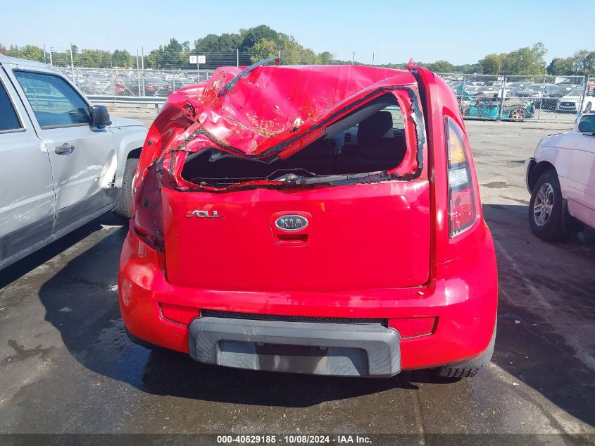 2010 Kia Soul + VIN: KNDJT2A22A7159845 Lot: 40529185