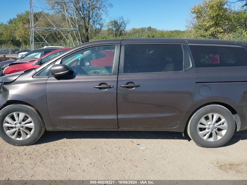 2017 Kia Sedona Lx VIN: KNDMB5C11H6233052 Lot: 40529221