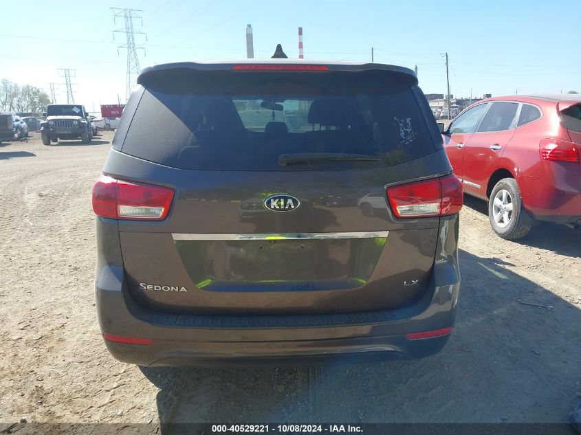 2017 Kia Sedona Lx VIN: KNDMB5C11H6233052 Lot: 40529221