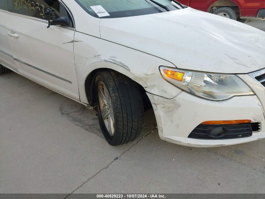 WVWHN7AN9BE705988 2011 Volkswagen Cc Lux