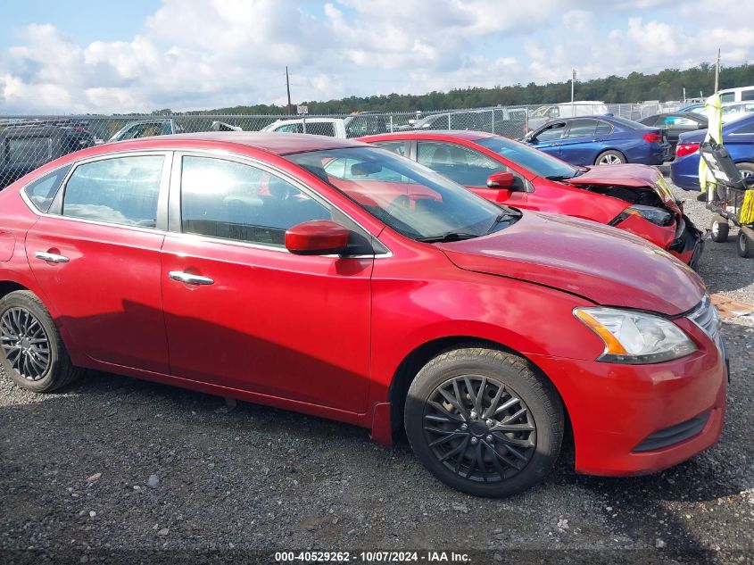 3N1AB7APXEL653385 2014 Nissan Sentra S/Sv/Sr/Sl