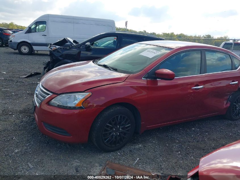 3N1AB7APXEL653385 2014 Nissan Sentra S/Sv/Sr/Sl