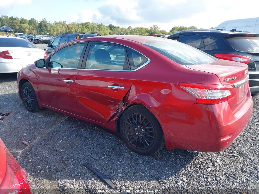 3N1AB7APXEL653385 2014 Nissan Sentra S/Sv/Sr/Sl