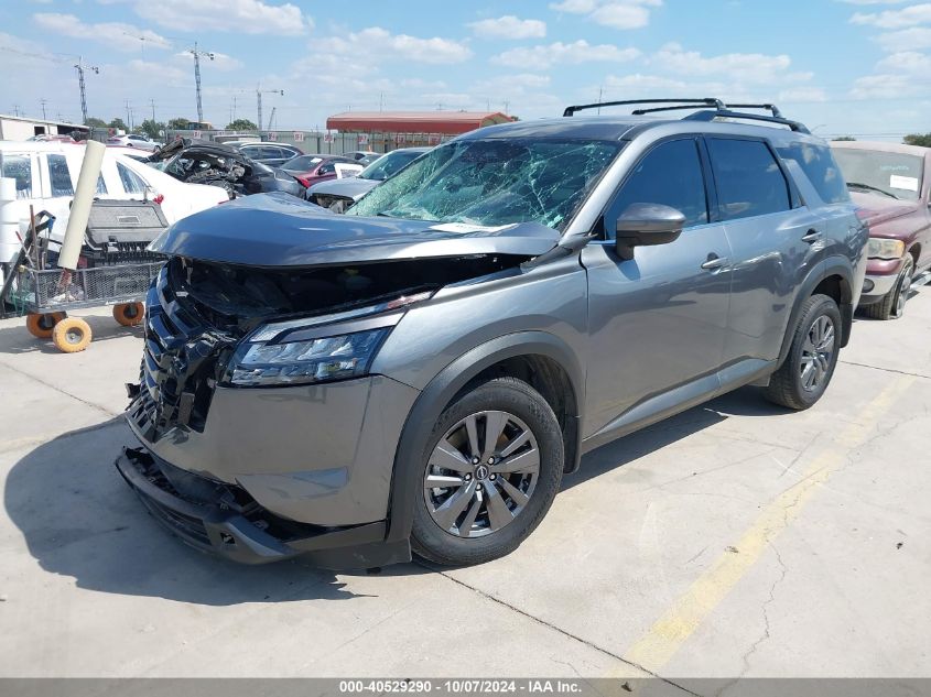 VIN 5N1DR3BA4RC222370 2024 Nissan Pathfinder, Sv Fwd no.2