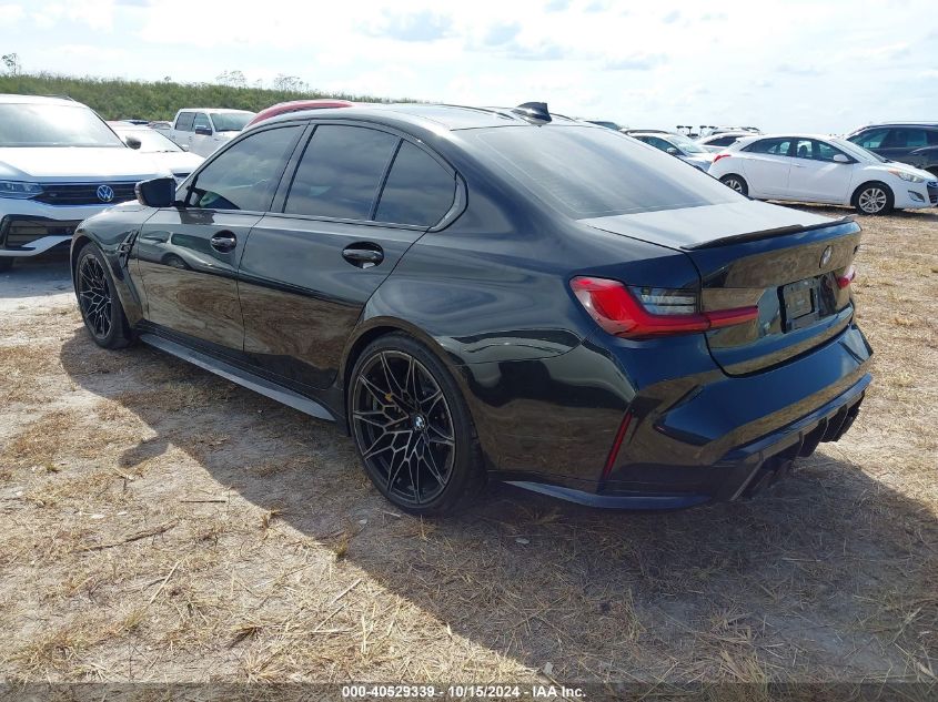 2021 BMW M3 Competition VIN: WBS33AY02MFK49362 Lot: 40529339