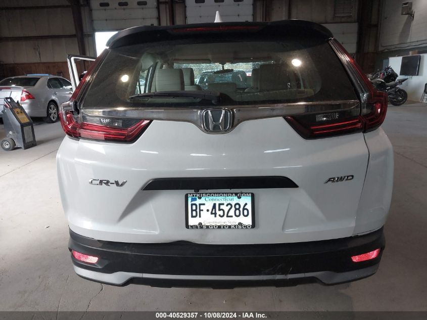 2020 Honda Cr-V Awd Lx VIN: 2HKRW2H22LH602297 Lot: 40529357