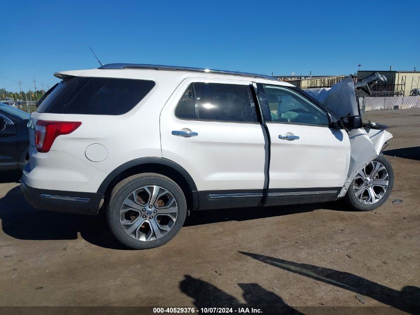 2019 Ford Explorer Limited VIN: 1FM5K8F81KGA45918 Lot: 40529376