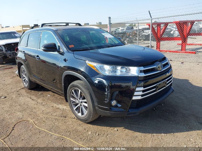 2017 TOYOTA HIGHLANDER XLE - 5TDJZRFH6HS392390