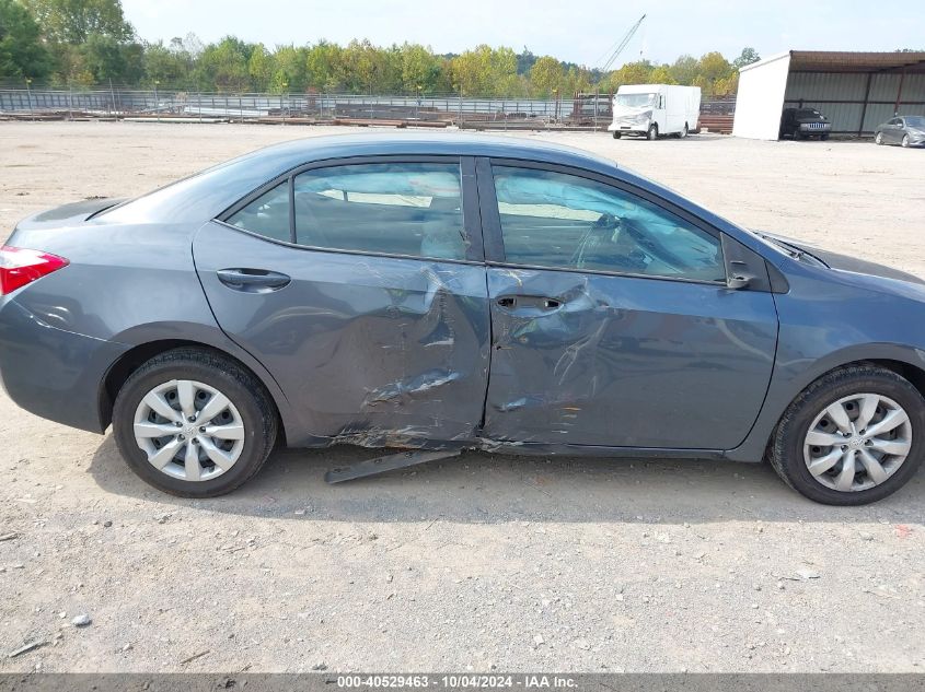 2016 Toyota Corolla Le VIN: 2T1BURHE2GC519309 Lot: 40529463