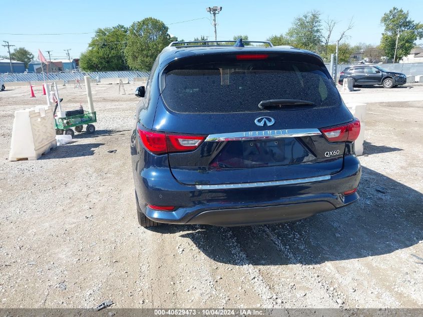 2017 Infiniti Qx60 VIN: 5N1DL0MMXHC540838 Lot: 40529473