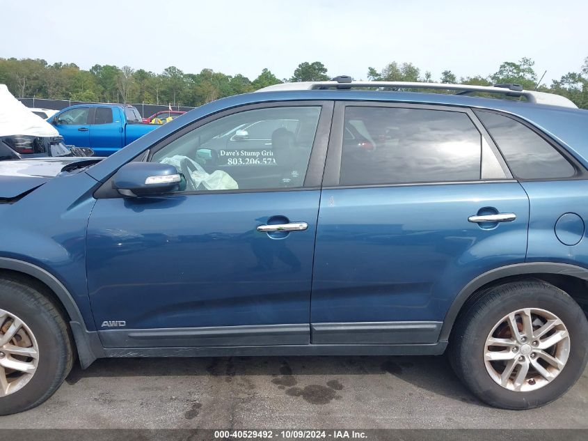 2015 KIA SORENTO LX - 5XYKTDA62FG576654