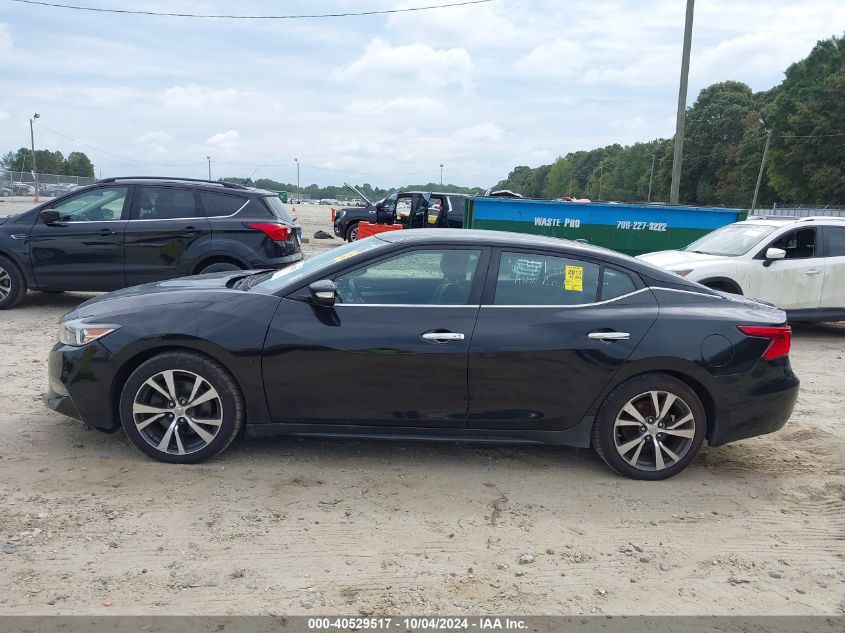 2017 Nissan Maxima 3.5 Sv VIN: 1N4AA6AP4HC421462 Lot: 40529517