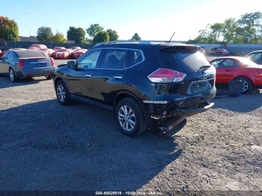 2015 NISSAN ROGUE SV - KNMAT2MV2FP525428