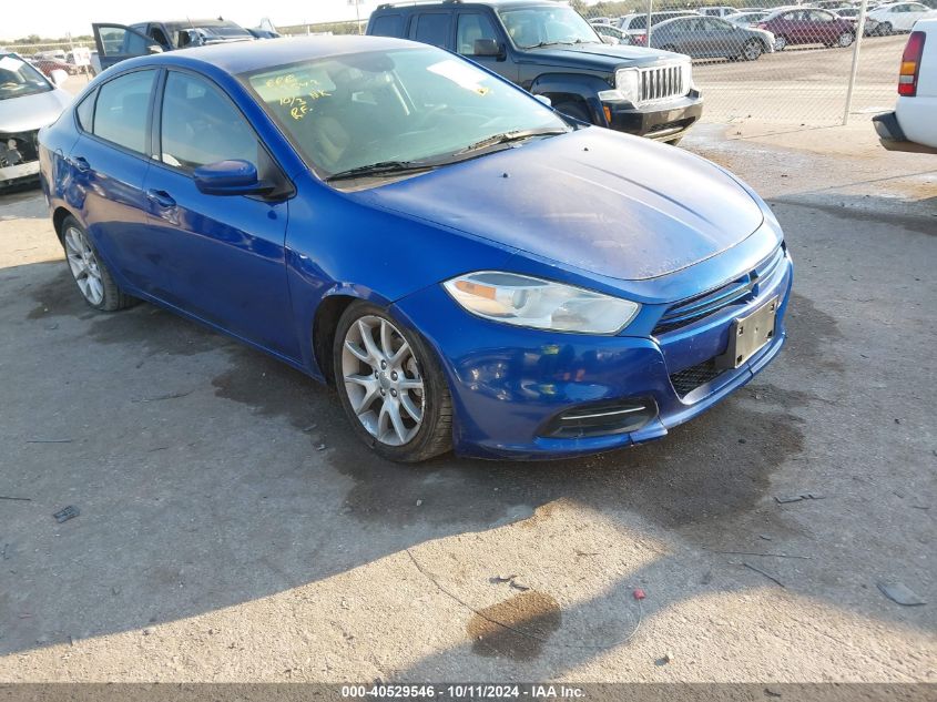 1C3CDFBA6DD206047 2013 Dodge Dart Sxt