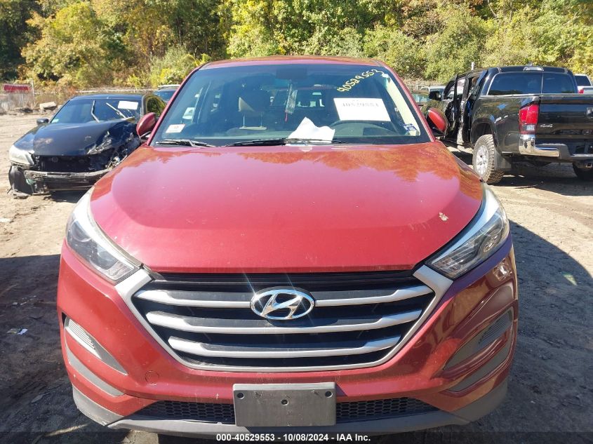 2018 Hyundai Tucson Se VIN: KM8J2CA43JU766232 Lot: 40529553