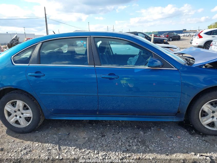 2G1WA5ENXA1138619 2010 Chevrolet Impala Ls