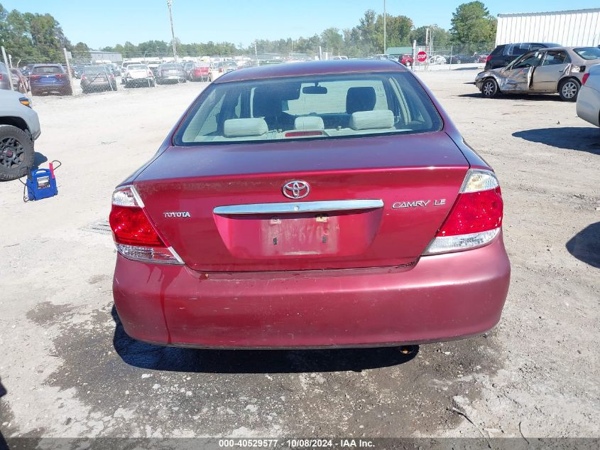 2005 Toyota Camry Le VIN: 4T1BE30K15U421833 Lot: 40529577