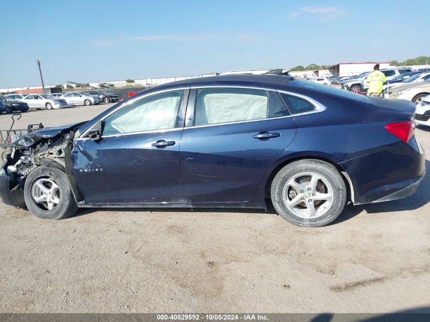 2017 Chevrolet Malibu Ls VIN: 1G1ZC5ST2HF147618 Lot: 40529592