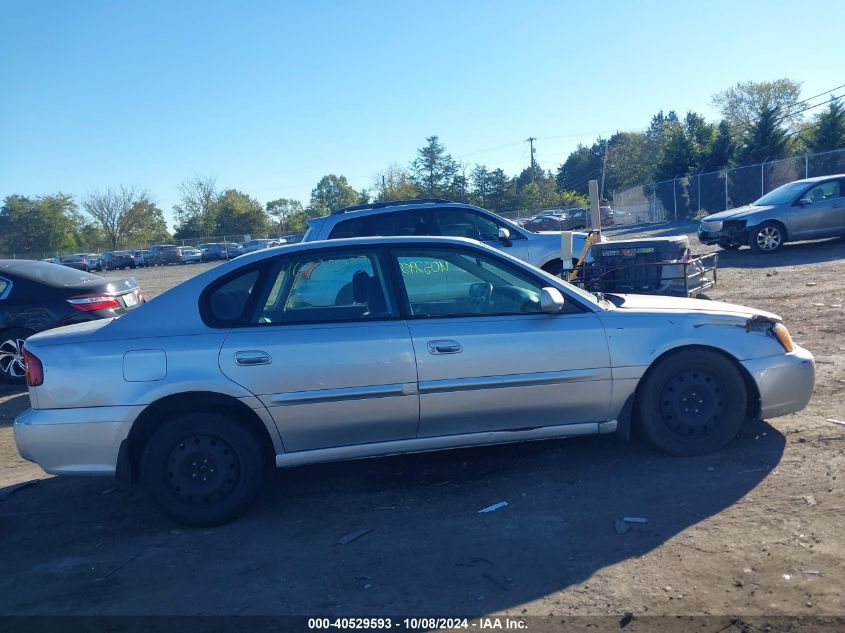 2004 Subaru Legacy L Special VIN: 4S3BE625247211591 Lot: 40529593