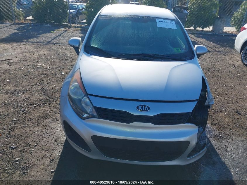 2013 Kia Rio Lx VIN: KNADM5A36D6213563 Lot: 40529616