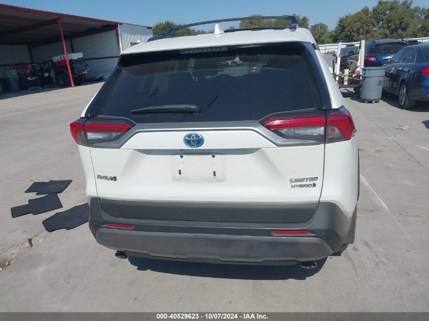 2020 Toyota Rav4 Limited VIN: 2T3DWRFV4LW071516 Lot: 40529623