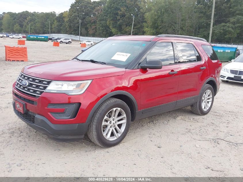 1FM5K7B85HGA25857 2017 FORD EXPLORER - Image 2