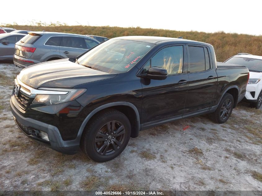 2017 Honda Ridgeline Sport VIN: 5FPYK3F17HB018918 Lot: 40529666