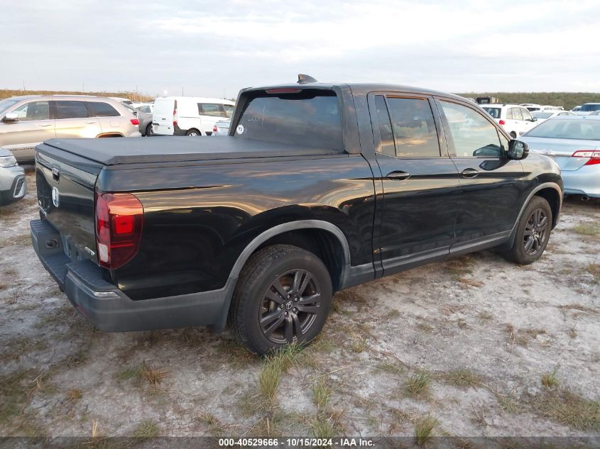 2017 Honda Ridgeline Sport VIN: 5FPYK3F17HB018918 Lot: 40529666