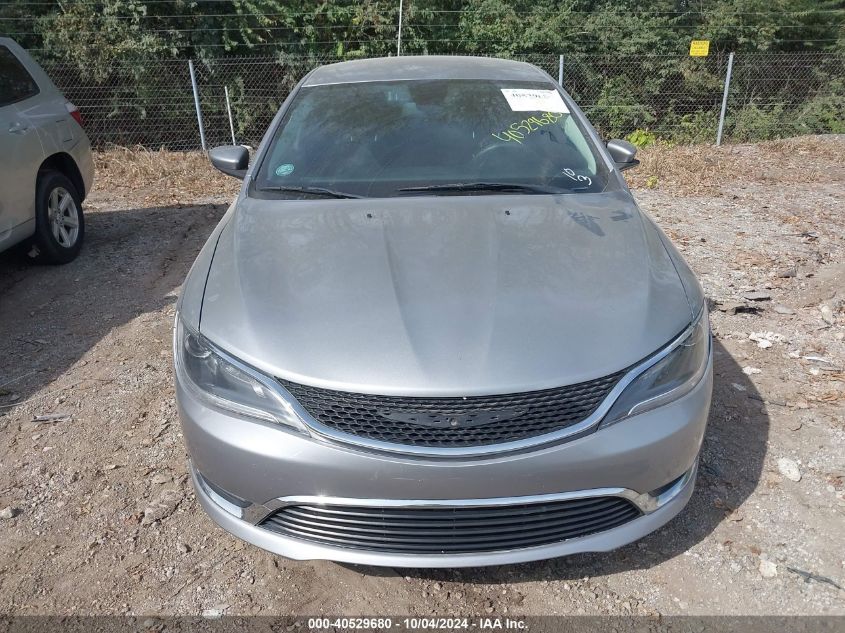 2015 Chrysler 200 Limited VIN: 1C3CCCAB3FN575411 Lot: 40529680