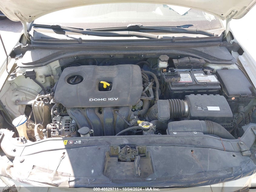VIN KMHD74LF6HU082076 2017 HYUNDAI ELANTRA SE