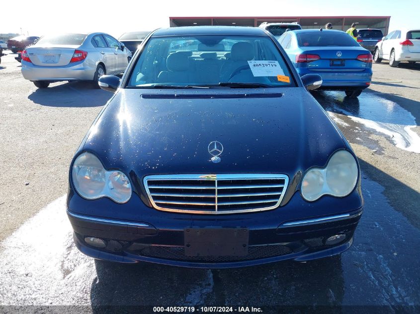 2007 Mercedes-Benz C 230 Sport VIN: WDBRF52H17F930307 Lot: 40529719