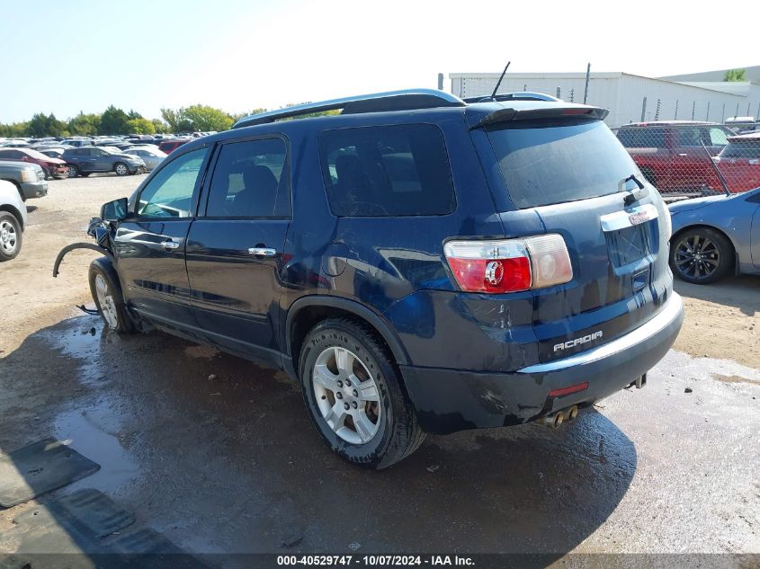 1GKER13D89J211524 2009 GMC Acadia Sle