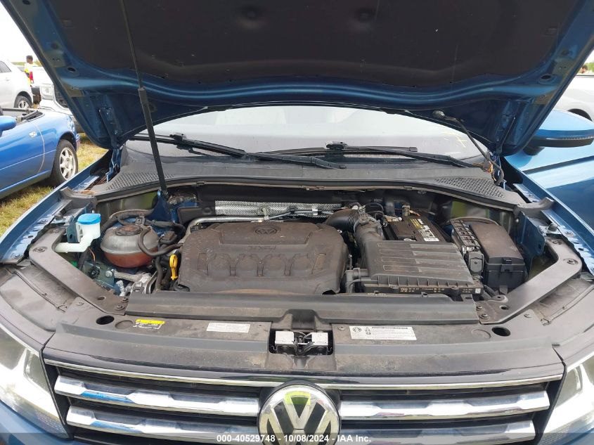 3VV3B7AX6KM083270 2019 Volkswagen Tiguan Se/Sel/Sel R-Line Jet-Bla