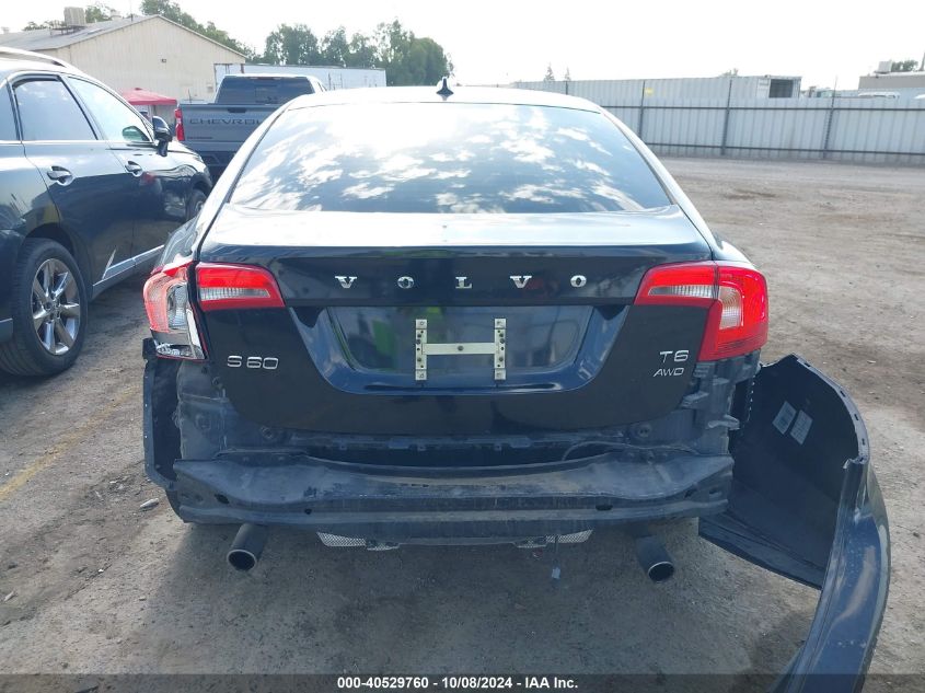 2012 Volvo S60 T6 VIN: YV1902FHXC2105759 Lot: 40529760