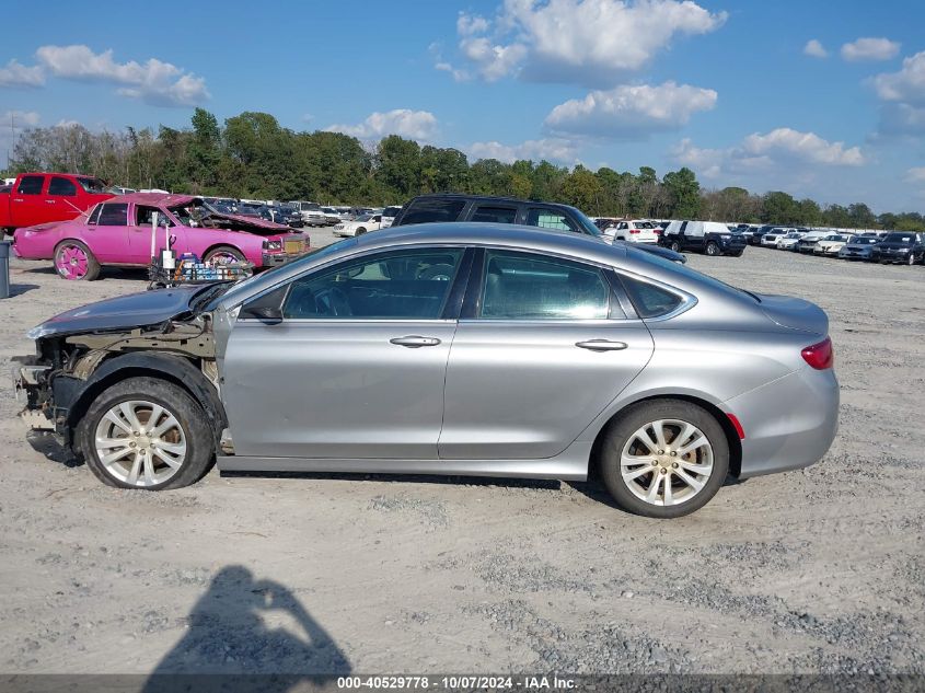 2017 Chrysler 200 Limited Platinum VIN: 1C3CCCAB2HN506289 Lot: 40529778